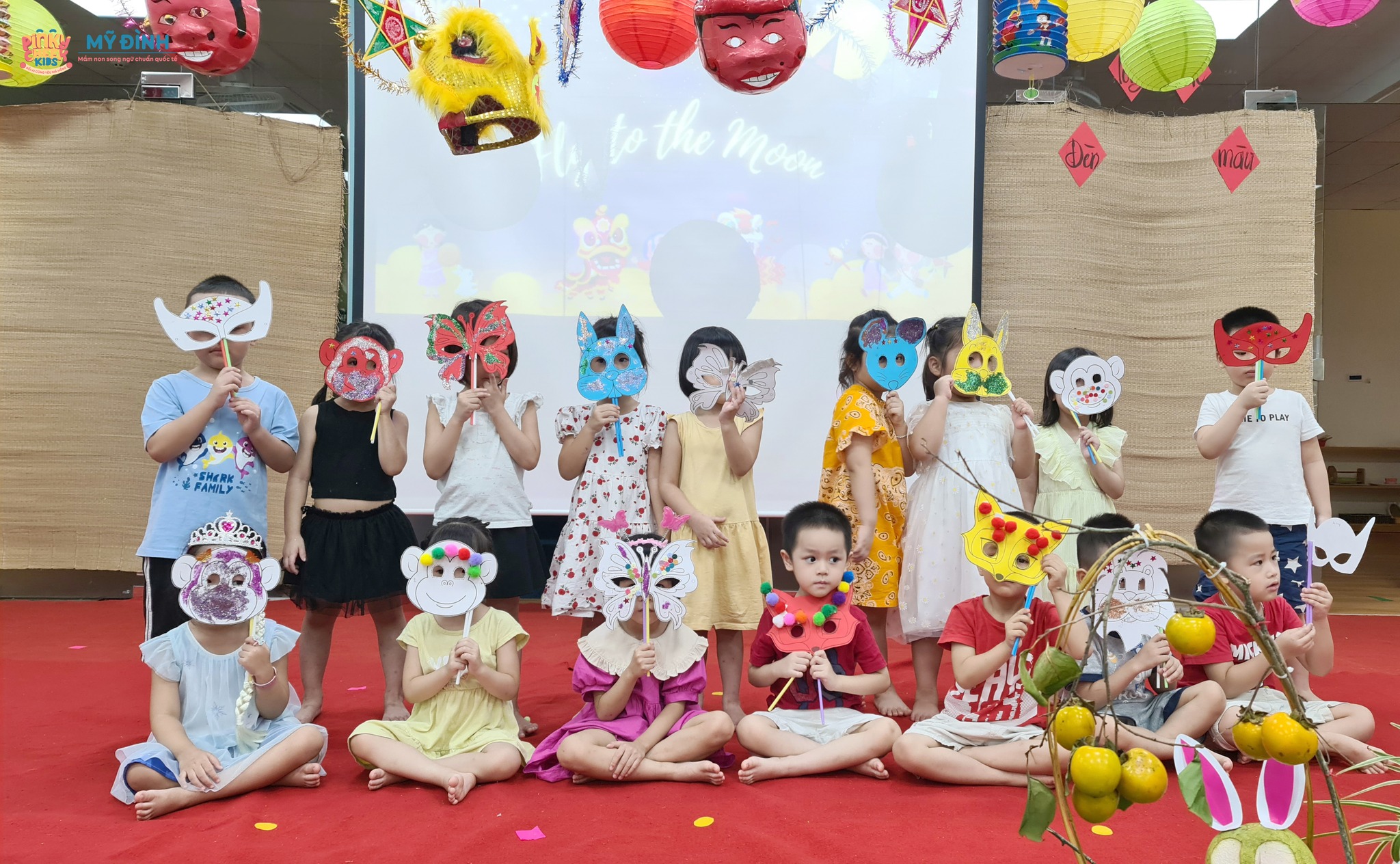 TẾT TRUNG THU TẠI PINKYCHEEK KIDS CƠ SỞ MỸ ĐÌNH